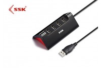 HUB USB 2.0 SSK SHU830 - 4 CỔNG 